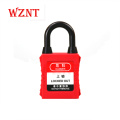 25mm Dust-Proof Waterproof Plastic Nylon Shackle Safety Padlock